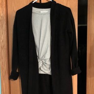 Cozy black cardigan